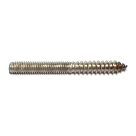 Midwest Fastener 5/16 in Thread to 5/16"-18 Thread, 10 PK 18-8 Stainless Steel, Plain Finish 71105